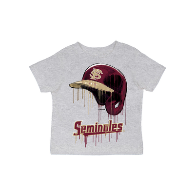  Florida State Seminoles Vive La Fete Infant Short Sleeve T-Shirt - Gray